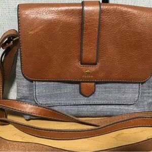 Fossil Brown and Gray Women's Bag